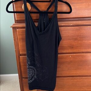GAIAM Casual Black Tank Top